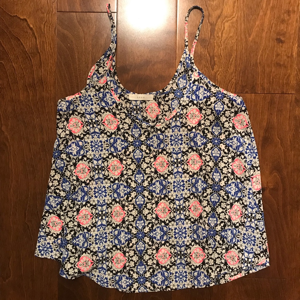 Lush Patterned Blouse